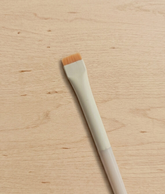 PINCEL PLANO BLANCO