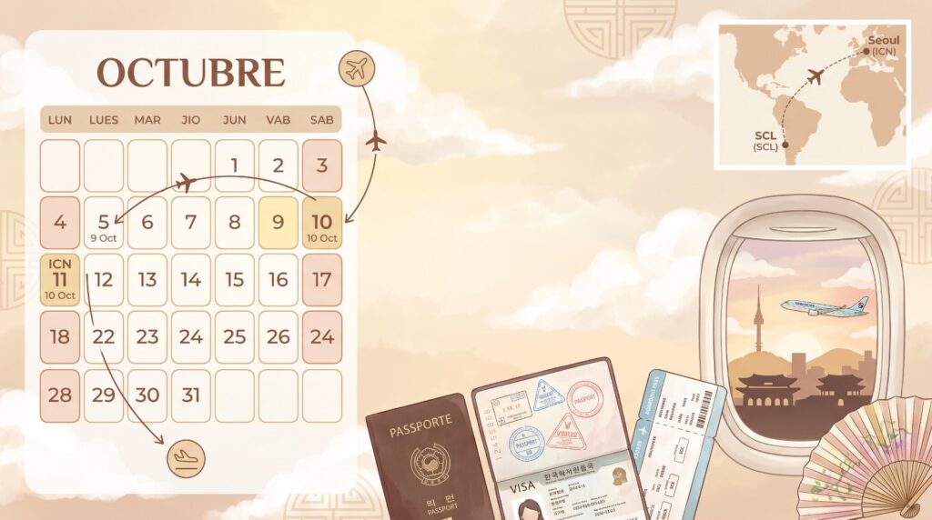 Actualización de despachos desde Corea